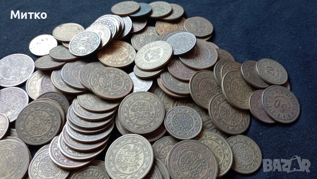 Колекция 150 броя Тунис , снимка 3 - Нумизматика и бонистика - 53071804