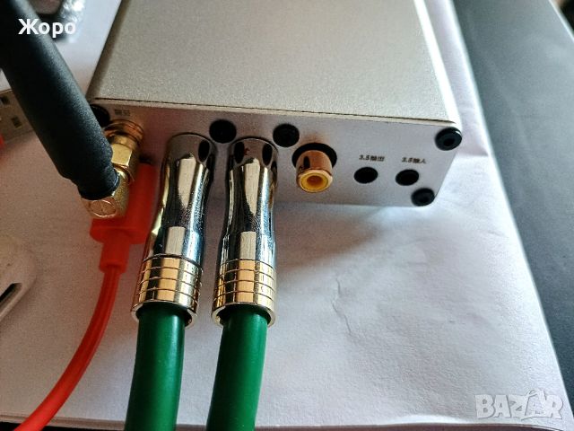 ⏯️Клип. Aluminium Sabre ES9018 Dual DAC / HiRes Player USB / Bluetooth/ Preamp, снимка 9 - Ресийвъри, усилватели, смесителни пултове - 46646827