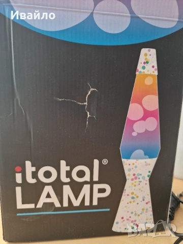 Лава лампа INNOVAGOODS с транспортен дефект, снимка 4 - Настолни лампи - 53627634