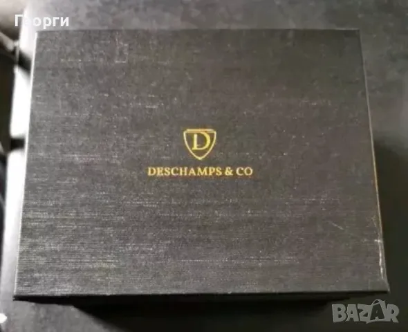 Автоматичен мъжки часовник Deschamps & Co. Чисто нов., снимка 11 - Мъжки - 46970451