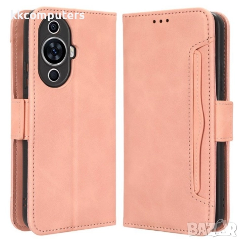 Huawei nova 11 / nova 12s 4G / nova 12 Lite 4G Magnetic Wallet Кожен Калъф и Протектор, снимка 3 - Калъфи, кейсове - 52720601