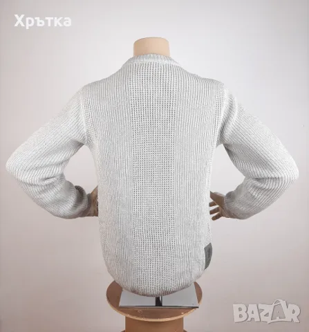 G-Star GS Structure Sweater - Оригинален мъжки пуловер размер M, снимка 7 - Пуловери - 48119363