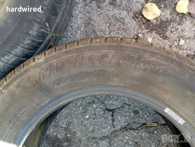 Летни гуми Мишлен-195/65/15-6мм грайфер, снимка 2 - Гуми и джанти - 51981646