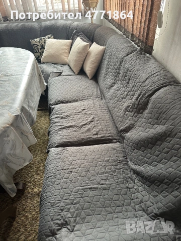 Ъглов диван , снимка 4 - Дивани и мека мебел - 53913137