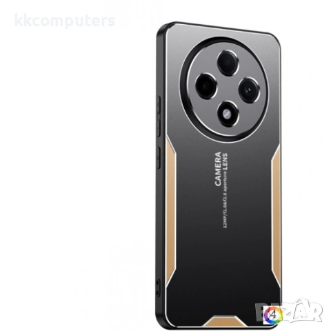 OPPO Reno12 F /12 FS 5G Удароустойчив Aluminum Alloy+TPU+PC Калъф и Протектор