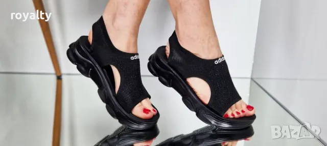 Nike черни дамски сандали , снимка 9 - Сандали - 50394388