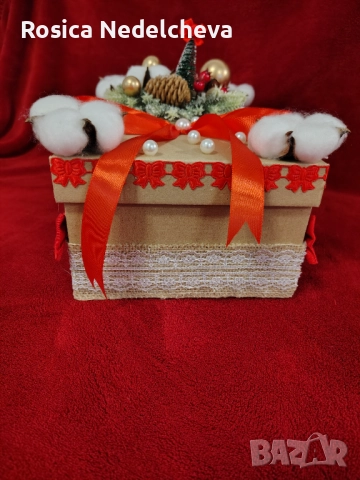 Подаръчна коледна кутия , снимка 5 - Други - 52541991