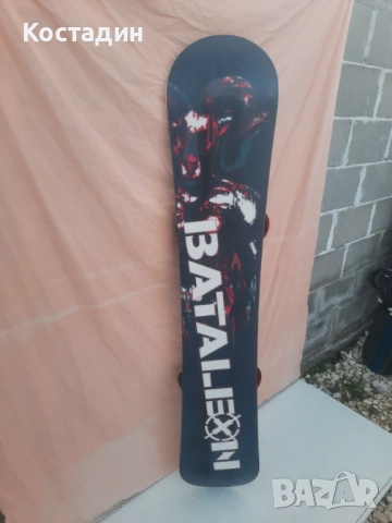 Сноуборд BATALEON the Hero 160см. с автомати, снимка 10 - Зимни спортове - 52462060