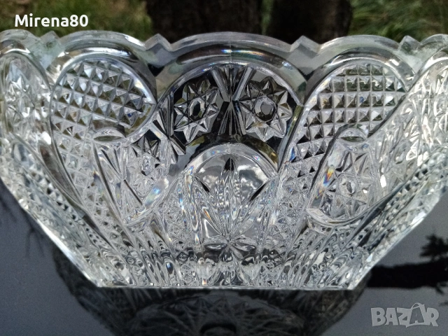 Голяма кристална гондола, снимка 6 - Антикварни и старинни предмети - 53773928