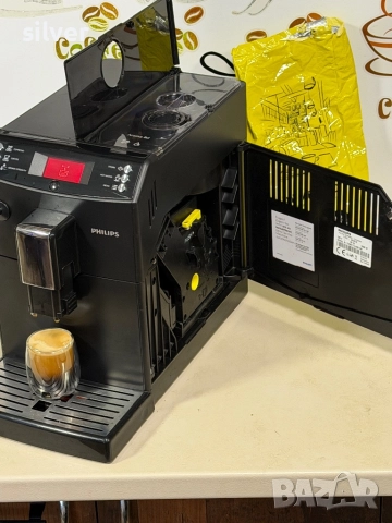 Кафемашина кафе автомат Philips minuto с гаранция, снимка 6 - Кафемашини - 52755128