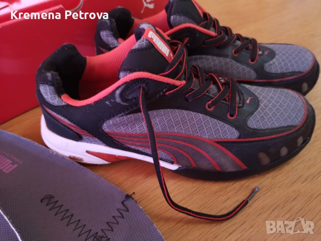 Дамски спортни маратонки на PUMA - SAFETY SHOES с алуминиево бомбе., снимка 3 - Маратонки - 53174449