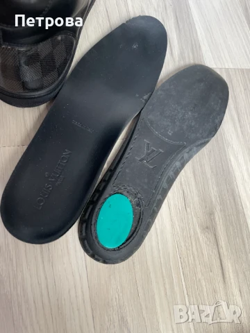 Louis Vuitton мъжки кожени обувки 8 ( EU 43 ) Оригинал, снимка 8 - Маратонки - 51366180