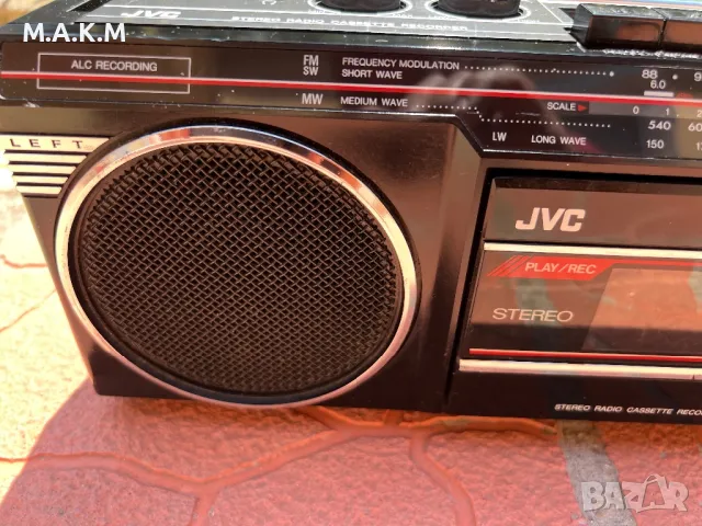 Радиокасетофон JVC RC-20E, снимка 5 - Радиокасетофони, транзистори - 47000675