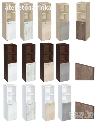 Етажерка Ава 4.1 с вратичка постформинг