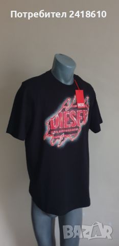 Diesel T - Just - E43 Cotton Mens Size L НОВО! ОРИГИНАЛ! Мъжка Тениска!, снимка 3 - Тениски - 45455761