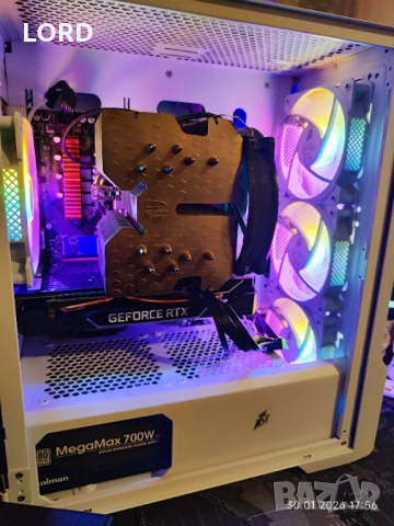 Геймърски i7 12700f, RTX 2060 Super 8GB, RAM 16GB DDR4 3200, SSD 512GB NVME, снимка 3 - Геймърски - 53286923