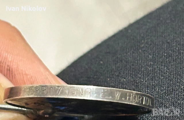 Ако админа позволи… Медал за храброст George V 1914-1918  първа световна война!, снимка 4 - Антикварни и старинни предмети - 52945708