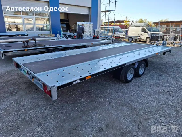 НОВА самосвална платформа MARTZ GT Kippbar S 450 2700kg, снимка 7 - Ремаркета - 47829674