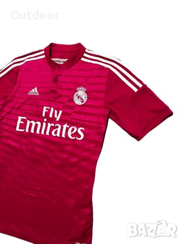 Мъжка тениска Adidas x Real Madrid CF James Rodríguez, размер: S , снимка 2 - Тениски - 45665162