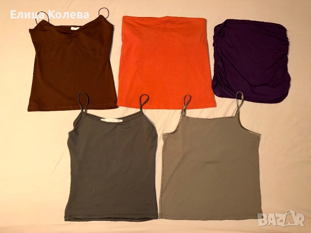 Zara и други лот дамски потници и бюстиета размер М, снимка 2 - Потници - 52860539