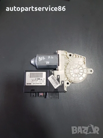 Мотор за прозорец на предна лява врата за Peugeot C8, 807 (2002-2007) 1400208880, снимка 2 - Части - 53780560