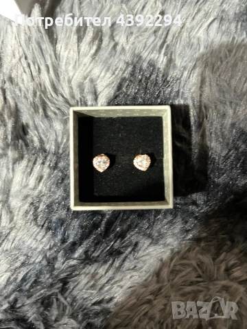 Обеци Pandora , снимка 2 - Обеци - 53040303