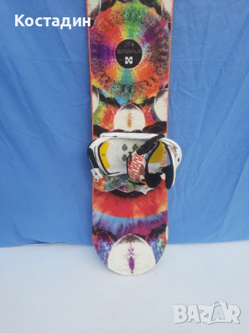 сноуборд  NANO MANDALA art  167см, снимка 3 - Зимни спортове - 52942033