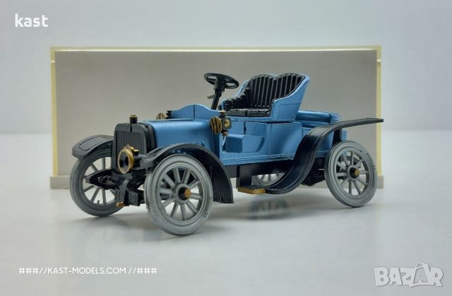 KAST-Models Умален модел на Genevieve 1904 Darracq LONE STAR ROAD MASTER 1/43 Made in England, снимка 2 - Колекции - 46242169