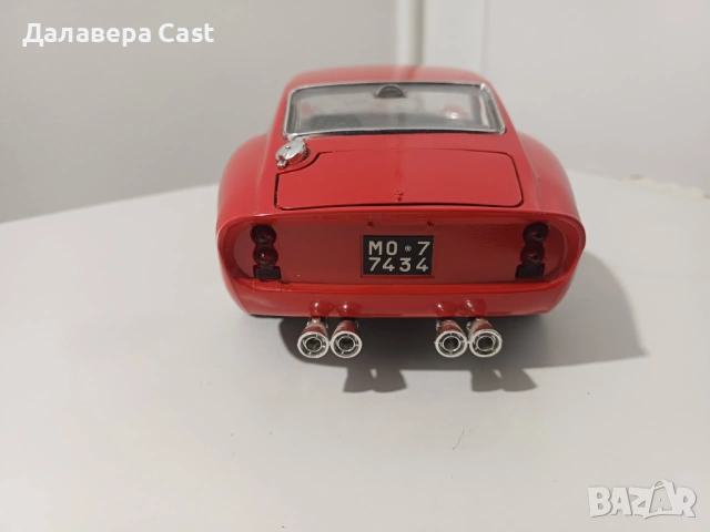 1/18 Ferrari GTO 1962 Bburago Italy , снимка 7 - Колекции - 54181525