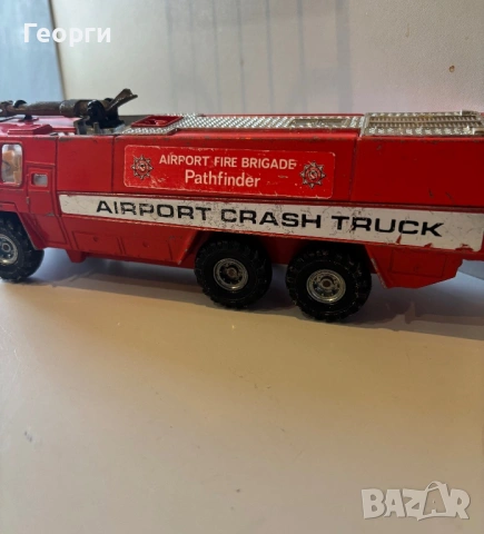 Corgi Метално камионче пожарна, снимка 5 - Колекции - 53923458