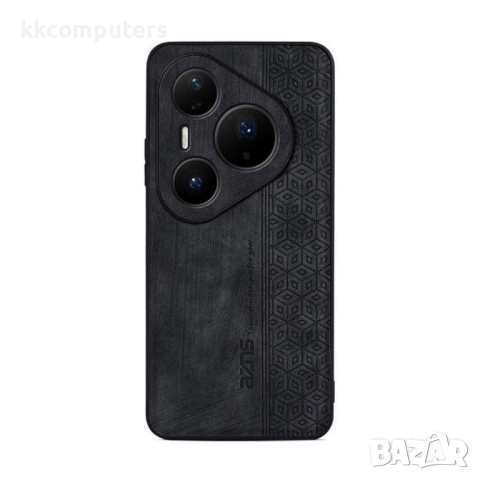 AZNS Калъф и Скрийн протектор за Huawei Pura 80 Ultra 5G | 3D Релефна Кожа | TPU + Кожа | 5 цвята:Че, снимка 6 - Калъфи, кейсове - 51973993