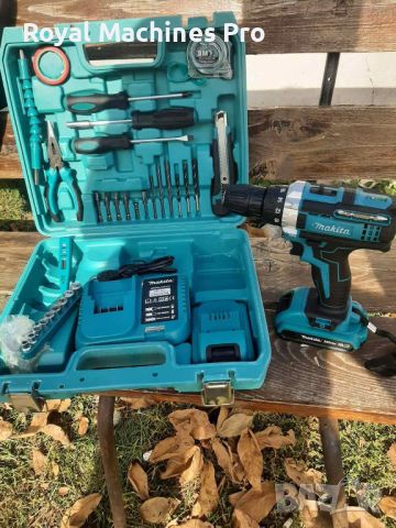 Акумулаторен ударен винтоверт Makita Pro 24V с 2 батерии 5Ah Макита    , снимка 1