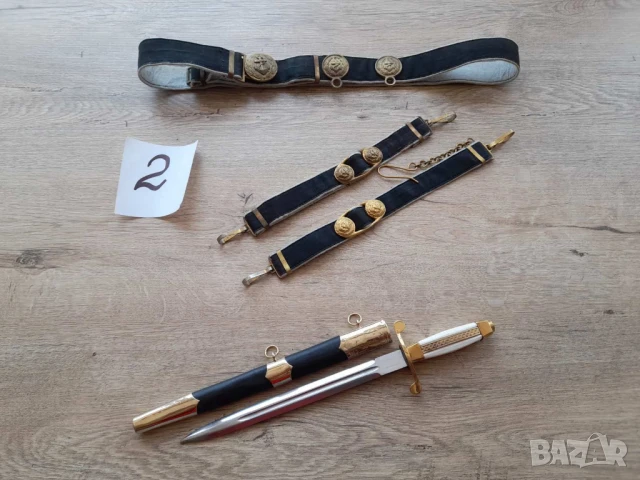 Кортик на Военноморския флот 2 обр.1951г., снимка 2 - Колекции - 48628531