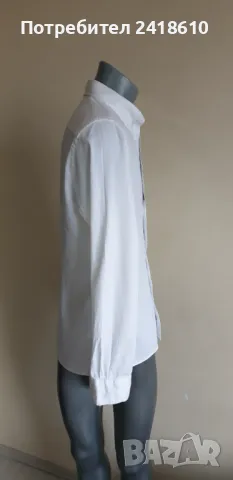 Tommy Hilfiger Stretch Pique Cotton Slim Fit Mens Size S НОВО! ОРИГИНАЛ! Мъжка Риза!, снимка 4 - Ризи - 49336895