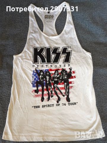Тениска потник групи Kiss. 2012. Официален продукт