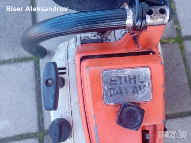 Моторна резачка Stihl 041 AV, снимка 7 - Градинска техника - 52906035