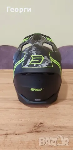 Каска за мотокрос Shot Furious Army Green Matt M + очила, снимка 9 - Аксесоари и консумативи - 50380140