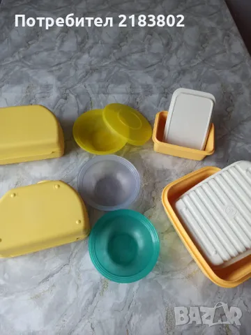 Tupperware кутии за сирене и масло, снимка 2 - Други - 49118047