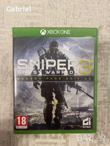 Sniper 3 Ghost Warrior Season Pass Edition Xbox One, снимка 1 - Игри за Xbox - 46368754