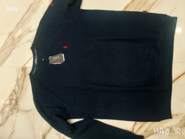 Мъжки пуловер ПОЛО 3ХЛ последен размер в тъмно син цвят , снимка 7 - Пуловери - 53168854