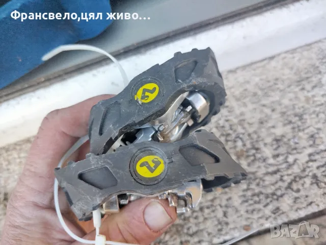 Педали за велосипед колело Shimano pd m 424, снимка 2 - Части за велосипеди - 49391855