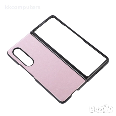 Samsung Galaxy Z Fold4 Удароустойчив Кожен Калъф и Протектор, снимка 11 - Калъфи, кейсове - 52382509