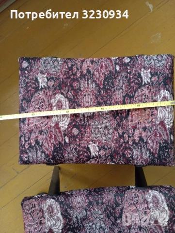 Два броя стари таборетки., снимка 4 - Антикварни и старинни предмети - 51442793