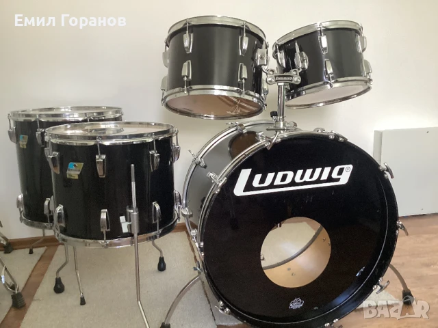 Ludwig Black Cortex Classic Maple USA