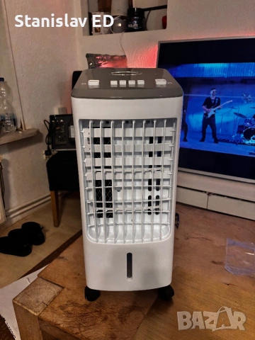 Въздушен охладител Nedis COOL113CWT – като нов, снимка 5 - Климатици - 53713685