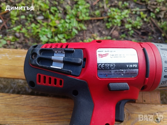 Milwaukee V28 PD тяло на винтоверт, 28V, снимка 7 - Винтоверти - 52507789