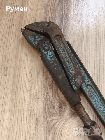 Професионален комплект Daco водопроводни тръбни ключове Ø 1.1/2" цола, снимка 8 - Ключове - 53664654