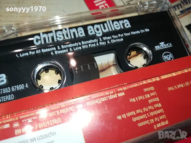 CHRISTINA AGUILERA-ORIGINAL TAPE 1404251913, снимка 9 - Аудио касети - 49895804
