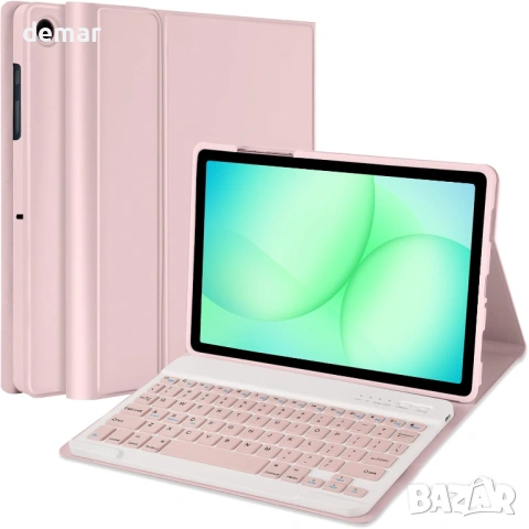 Калъф с клавиатура за Samsung Galaxy Tab A11 plus 2025 Tab A9 Plus 11 инча 2023
