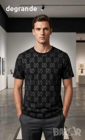  ♣️Мъжка Тениска Gucci , снимка 2 - Тениски - 54099047
